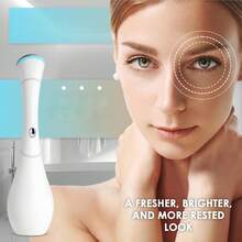 Electric Eye Massager Wand Heat Vibration Lifting Firming Device Massage Electric Eye Beauty 300mAh - Multicolor - View 8