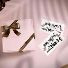 24/48 Pcs 'Your Support Is Such A Blessing' Thank You Cards - Perfect For Customer Appreciation, Small Business - Business Packaging Inserts - A - View 3