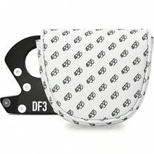 1 个兼容 DF3 推杆的高尔夫球杆头套 - 印花款式，采用推杆专用 PU 材质和白色缓冲垫，磁吸式闭合，防刮擦，兼容推杆配件 - 彩色 - 查看 1