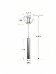 Máy xay cầm tay đa năng - Vận hành bằng tay, không cần pin, thích hợp cho việc làm bánh và nấu nướng, quà tặng cho mẹ. - Nhiều màu - Xem 9