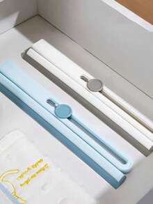 1个可折叠刮水器，淋浴房玻璃清洁剂，地板窗户玻璃清洁工具，家用玻璃刮刀，180°旋转硅胶玻璃刮刀，适用于窗户、镜子、地板、浴室台面、马桶，家用可折叠玻璃清洁工具，返校季必备 - 彩色 - 查看 16