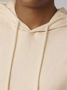 Áo thun thiết kế độc đáo mùa hè, in hình xúc xắc poker ngộ nghĩnh, áo hoodie tay ngắn dáng rộng vai rớt màu mơ. - Màu be - Xem 4