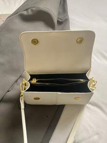 时尚百搭拼接个性化通勤女包单肩斜挎包 - 彩色 - 查看 9