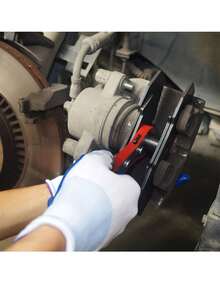 Brake Caliper Compression Tool | Iron Ratchet Piston Expander, 360 Degree Rotatable Extension Wrench Suitable For Car Tires - Multicolor - View 11