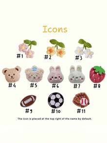 1pc Customizable Children's Backpack - Customizable Soft Felt Preschool Backpack, Baby Boy/Girl Gift - Multicolor - View 4