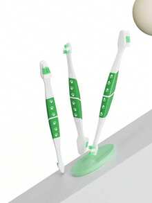 Sakura Deep Cleaning Bad Breath Care Medium Bristle Cat Dog Pet Toothbrush Dual Head Toothbrush - Multicolor - View 4