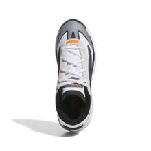 Adidas Giày thể thao chạy bộ thời trang thường ngày IE1126 bằng lưới thoáng khí, unisex, thích hợp cho mùa xuân/hè. - Trắng/Đen/Xám - Xem 4