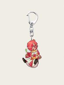 可爱动漫亚克力钥匙扣，地缚少年花子君角色挂件，适合挂在包包和钥匙上，角色扮演礼物，粉丝的完美礼物，生日礼物，母亲节礼物。 - 彩色 - 查看 12