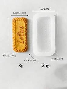 多功能硅胶饼干模具 - 适用于制作蜡烛、手工皂、翻糖蛋糕、巧克力 - 3D立体造型 - 可重复使用 - 餅乾模具 - 查看 6