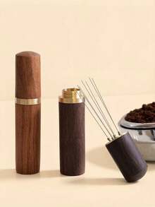 1pc Espresso Dosing Distributor Needle Stainless Steel Coffee Powder Mixer WDT Tool, Coffee Barista Supplies - Multicolor - View 1