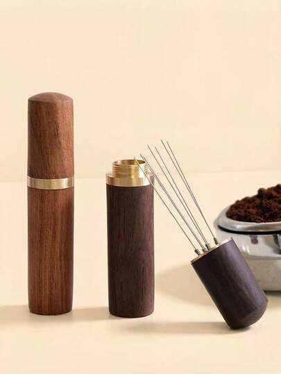 1pc Espresso Dosing Distributor Needle Stainless Steel Coffee Powder Mixer WDT Tool, Coffee Barista Supplies