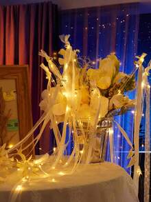 1/2/5pcs LED Glowing Fairy Wands With Ribbons And Bells, 3 Lighting Flashing Modes, Suitable For Wedding, Party, New Year, Thanksgiving, Graduation, Concert Party Gifts - One Size Fits All - View 5