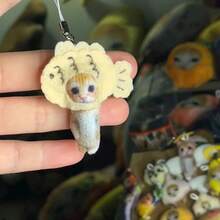 Cartoon Cockroach Doll Keychain Material Kit Novelty Phone Pendant Creative Backpack Decoration Accessory Birthday Gift 0AH3 - A1 - Xem 5