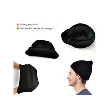 4pcs Christmas New Thief Costume Set, Includes Canvas Bag Backpack Gloves Blindfold Hat, Party Burglar Prisoner Cosplay, Imaginative Outdoor Outfit, Unisex Fashion Basic, All Seasons - Multicolor - View 8