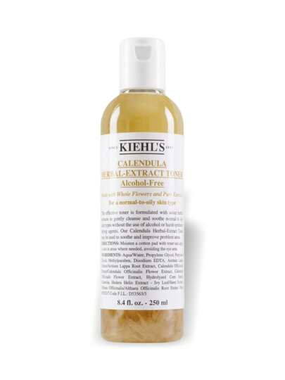 Kiehl's Calendula Herbal-Extract Alcohol Free Toner 8.4oz/250ml-Skin Care Normal Oily Skin For Women Girls,Men Boy,Girlfriend Wife Mother Friend Boyfriend Husband Father Brother Essential,Gift,Birthday,Daily