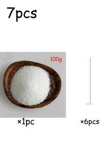 200g/100g/50g White/Pink/Black Pearl Sand Wax Set, Wax Sand With Candle Wick, Elegant Wedding Floating Sand Wax, Pearl Wax Candle, Party Candle Decorations, Reusable Wax Sand, DIY Candle Decor, Suitable For Candle Making, Wedding Decoration, Birthday Party Candles, Main Image Party Decor - Multicolor - View 14