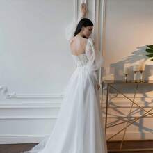 Vestidos de novia - Blanco - Ver 6