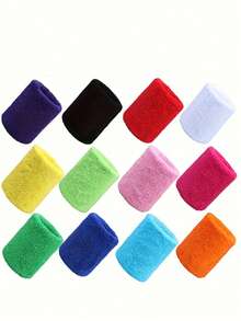 1 Pair Custom Photo/Text Personalized Sweatbands,Customized Sweatbands Sport - Multicolor - View 7