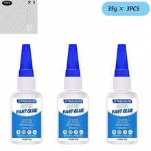 Keo siêu dính đa năng TREEHOUSE, keo trong suốt khô nhanh, thích hợp cho việc sửa chữa DIY, siêu bền, 15g/35g - keo siêu dính - Xem 13