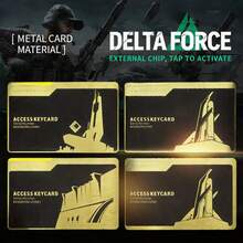 NFC游戏启动卡、Delta外设PVC总经理卡、King钥匙扣卡，金属材质 - 彩色 - 查看 7