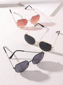 Ba mẫu kính thời trang và mới, hoàn hảo cho du lịch, kỳ nghỉ và chụp ảnh. - Nhiều màu - Xem 3