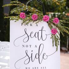 20 st konstgjorda rosblommor, naturtrogna skumrosor för gör-det-själv-bröllop, babyshower, festbord, heminredning, vårdekoration, alla hjärtans dag-present - Skrikrosa - Visa 6