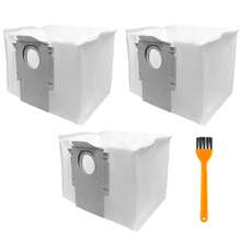 Dust Bag Replacement For S8+ / S8 Pro Ultra / S7 MaxV Ultra / S7 Pro Ultra / Q7+ / Q7 Max+ / Q5+ Vacuum Self-Empty Dock,With Small Brush - View 7