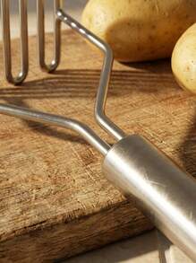 Cirelle 廚房用不鏽鋼馬鈴薯搗碎器 - 銀色 - 查看 5