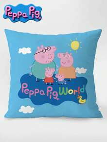 Peppa Pig 动画图片可爱抱枕沙发客厅样品房间天鹅绒腰枕套靠垫垫，加入购物车即可享受优先发货服务。 - 彩色 - 查看 13