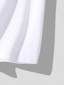 Men's Casual Sleeveless Vest, Lightweight Summer Sportswear, Creative Agave Print, Round Neck Stretch Base Layer. - White - View 8