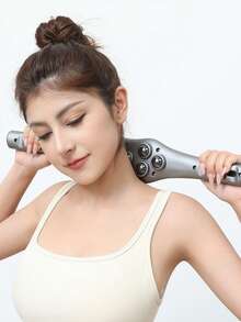 Multi-Functional Massage Roller, Gua Sha Board And Brush For Deep Tissue Massage, New Beauty Salon Body Massage Tool And Scalp Massage Comb - Multicolor - View 2