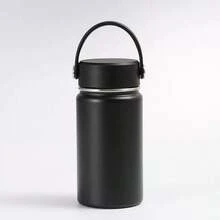 Stainless Steel Insulated Travel Mug With Handle, Leak-Proof, Suitable For Coffee And Tea, Outdoor Drinking Tumbler - Multicolor - View 6