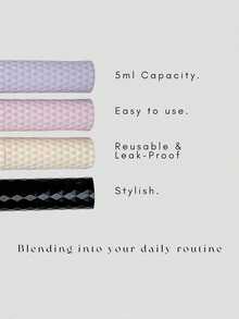 1/3PCS 5ml Refillable Perfume Atomizer, Diamond-Shaped Travel Spray Bottle, Portable Essential Oil Fragrance Dispenser. - Multicolor - View 5