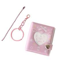 2-Inch Mini Keychain Photo Album With Cute Bow And Heart Stickers, Holds 32 Photos, Great Gift For Friends - Keychain Pendant Photo Album - View 6
