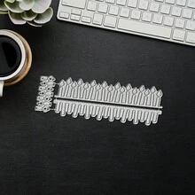 Creative Celebration Candle Dies, DIY Scrapbooking Album And Embossing Stencil, Greeting Card Making Tool, Card Paper Cutting Crafts ,Gift Card Making Template Die Cuts. - Silver - View 7