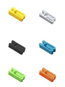 10个装食品密封夹，轻便耐用，厨房工具，用于密封食品袋 - 3D密封夾 - 查看 7