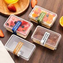 5/10/50pcs Transparent Tiramisu Cake Boxes, Suitable For Storing Desserts, Mousse, Pastries And Breads - Portable Food Storage Containers, Great For Home Gatherings, Camping, Birthday Parties - Transparent - View 5