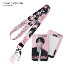 ST RAYKID S Long Lanyard Acrylic Pendant Plastic Pull-Type Card Holder, Student ID/Access Card Holder - Multicolor - View 13