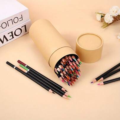 72-Color Oil-Based Colored Pencils For Adult Painting - Vivid For Art Supplies For Artists And Beginners, Perfect For Creative Projects, For Art Drawing Tools, And Back-To-School Season. Vivid Color Palette,Colored Pencils, School Supplies