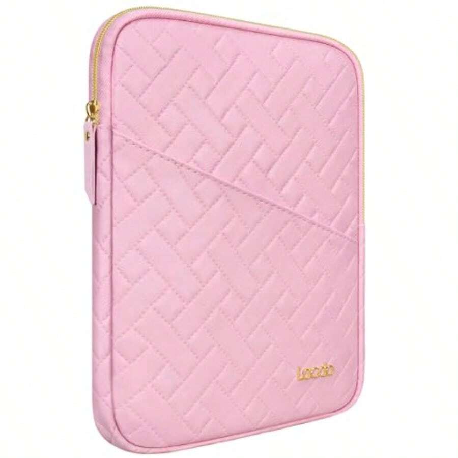 Lacdo Funda de Tablet para iPad A16 de 11 Pulgadas/iPad Pro M5 M4 de 11/ iPad Air M3 M2 de 11/ de 109/ iPad de 10 2/Air de 10 9 Galaxy Tab A9+ Bolsa Teclado Magic Fit Rosa Sakura - Rosa Sakura - Ver 1