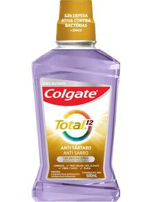 Enjuague Bucal  Antisarro 500ml + Pasta Dental, Total 12, Clean Mint Multibeneficios, 12 Horas de Defensa Antibacterial 100 ml 2 Piezas, Total 200 ml - 1 - Ver 3