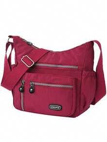 新款单肩斜挎包男士包时尚双肩包尼龙男士包 - 彩色 - 查看 11