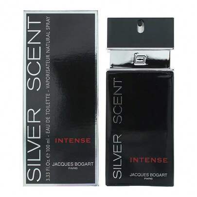  Jacques Bogart Silver Scent Intense Men's EDT 100ml Fragrance