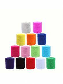 1 Pair Custom Photo/Text Personalized Sweatbands,Customized Sweatbands Sport - Multicolor - View 6