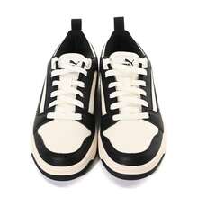 Puma Giày thể thao cổ thấp unisex màu đen trắng cổ điển, phong cách retro, thích hợp cho mùa Thu/Xuân. - Đen-Trắng - Xem 3