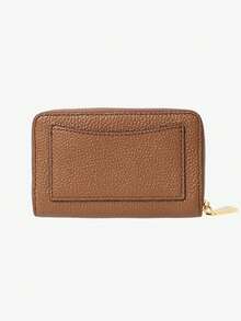 Michael Kors Empire Slim Thin ID Credit Card Holder RFID Genuine Leather Bifold Front Pocket Wallet - Brown - View 6