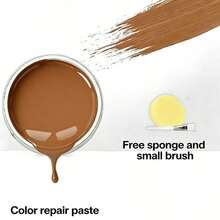 20g Leather Repair Cream, Leather Restoration Kit, 6 Colors (Black, Red, White, Yellow, Brown, Light Brown), Includes 1 Wiping Sponge And 1 Small Brush, Versatile For Repairing Leather Shoes, Jackets, Sofas, And Other Leather Goods - Addresses Surface Wear, Scratches, And Peeling Issues, Precisely Restores Color And Shine,Shoe Rack,Storage Saver,Outdoor,Garden,Travel Essential,Portable,Beach Essential,Graduation Season,Commencement,Graduation Ceremony,Graduation Gift,Graduation Present,Graduation Gift,Graduation Present,Congrats Grad,Congratulations Graduate,Valedictorian,Finish School,Graduation Party - Bộ dụng cụ sửa chữa đồ da [Kem phục hồi màu + Cọ + Miếng bọt biển] - Xem 12