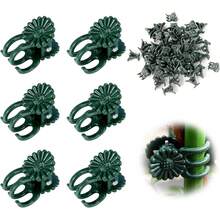 50/100个植物夹，兰花夹，植物支撑夹，藤蔓夹，帮助植物直立生长 - 多款 - 查看 7