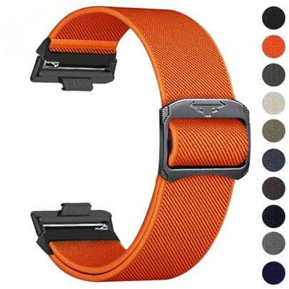 Elastic Nylon Loop Watch Band Compatible With Huawei Watch Fit 4 3 Strap Replacement Wristband Compatible With Huawei Watch Fit4Pro Bracelet Correas