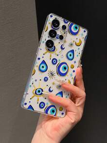 1个可爱卡通TPU软壳，摄像头开孔精准，创意恶魔眼图案手机壳，适合作为礼物送给家人和朋友，兼容 17 Pro Max、16 Pro Max、15、14、13、12、11、XS Max、XR、7/8 Plus、12/13 Mini、Galaxy S26 Ultra、S25 Ultra、S24 Ultra、S23 FE、S24 FE、S25 FE、S23、S22、A56、A57、A37、A36、A35、A55、A16、A15、A17、A06、A05S、荣耀500 PRO、400 PRO、400、500、A3、A5、13C、14C、15C，国际版，非国内版。 - 彩色 - 查看 7